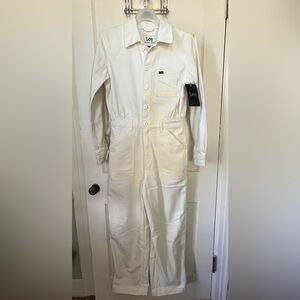 Lee Women’s White Union-Alls Jumpsuit
